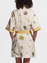 Einzigartiges Minikleid im Vintage-Fun-Shirt-Stil